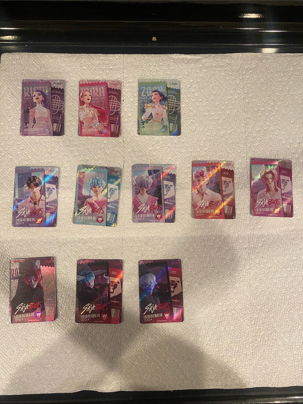 Kpop Demon Hunters Trading Cards - Energy Edition SSR